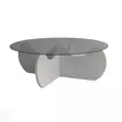 Soffbord Hanah Home Himalayas Vit Härdat Glas Spånskiva 90x30x90 cm - Soffbord - 8683342746861 - 10