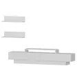 TV-bänk Hanah Home Lucca TV Vit Spånskiva 180x40x31 cm - TV-bänkar - 8681875385311 - 1