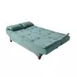 Bäddsoffa Atelier del Sofa Kelebek TKM03 Pistagegrön Tyg 190x85x90 cm - Bäddsoffor - 8682870916821 - 10
