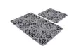 Badrumsmatta Set Mijölnir Flerfärgad 100% Polyester Digitaltryck Halkfri Dot Undersida 50x60 cm & 60x100 cm - Badrumsmattor och våtrumsmattor - 8683743317271 - 3