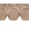 Badrumsmatta Set Mijölnir Krämvit 100% Polyester Halkfri Antibakteriell Maskintvättbar 50x60 cm & 60x100 cm - Badrumsmattor och våtrumsmattor - 8682870989931 - 4
