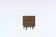 Sängbord Hanah Home Pila Valnöt Spånskiva 40x60x43,8 cm - Nattduksbord - 8682870763821 - 4