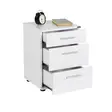 Sängbord Hanah Home Kmd530Bb Vit Spånskiva 40x57x39 cm - Nattduksbord - 8682870657731 - 5