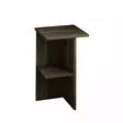 Sängbord Hanah Home Leray Valnöt Spånskiva 36x60x36 cm - Nattduksbord - 8684283735181 - 1