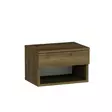 Sängbord Hanah Home R?bes Valnöt Spånskiva 44,6x29x31,6 cm - Nattduksbord - 8684283208371 - 1