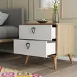 Sängbord Hanah Home Versa Ce 3636 Ek Spånskiva 52x55,1x45 cm - Nattduksbord - 8683743041831 - 3
