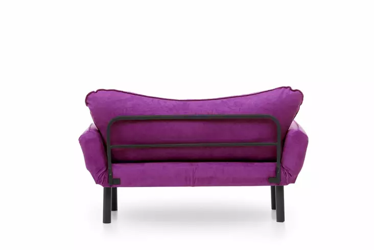 2-sits bäddsoffa Atelier del Sofa Chatto Lila Bomullsfodrad Polyester 150x70x75 cm - Bäddsoffor - 8681875833171 - 1