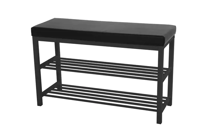 Eteispenkki kenk=C3=A4telineell=C3=A4 musta - Stolar och pallar - 6410412852991 - 1