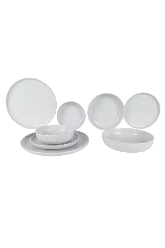 Matsservis Hermia Flerfärgad Porslin 8 Delar - Serveringsfat - 8684282532941 - 1