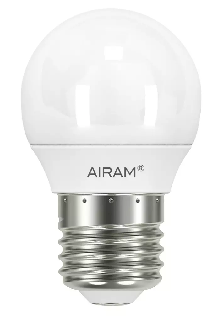 Airam led OP P45 8 W 827 E27 kanta - Lampor och lysrör - 6435200248381 - 1