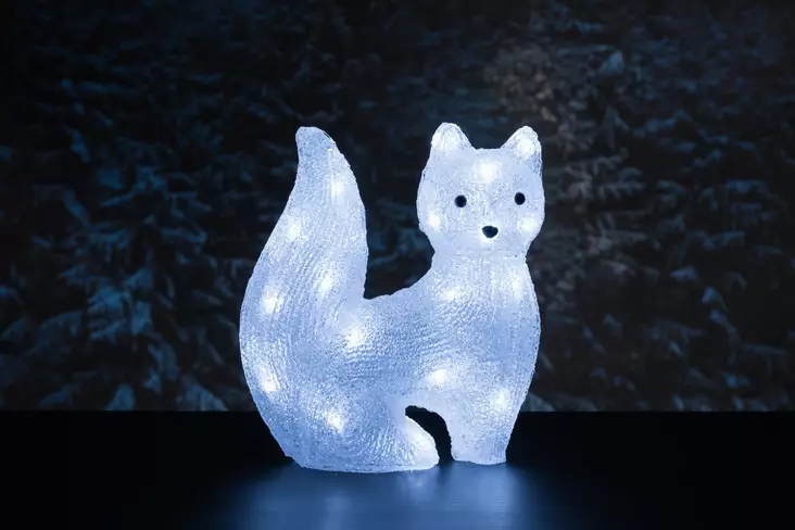 Akryyli kettu 30 LED 1 - Ljussmycken och ljusfigurer - 6410413175631 - 1