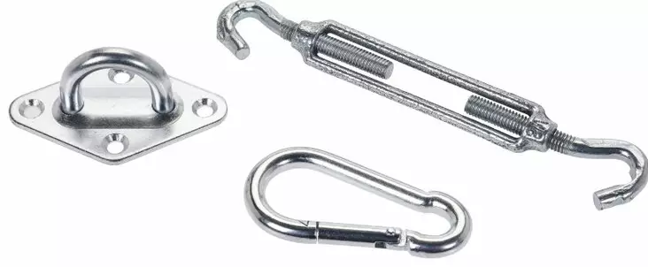 Aurinkovarjon kiinnitys-setti - Parasoller och markiser - 8719202495041 - 1