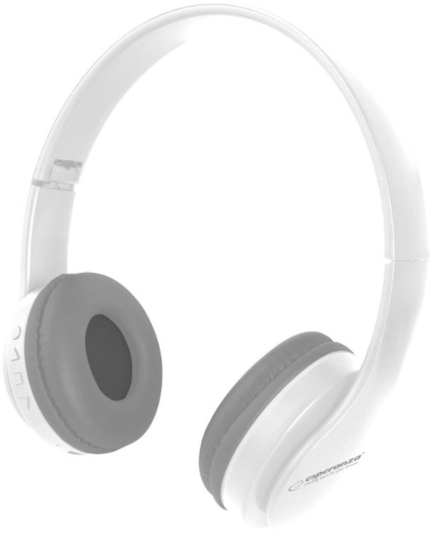 Bluetooth kuulokkeet 5.0 valkoinen Esperanza - Trådlösa hörlurar - 5901299944981 - 1