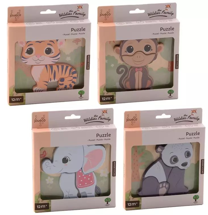 El=C3=A4inpalapelit Joueco Wildies - Pussel - 8711866800971 - 1