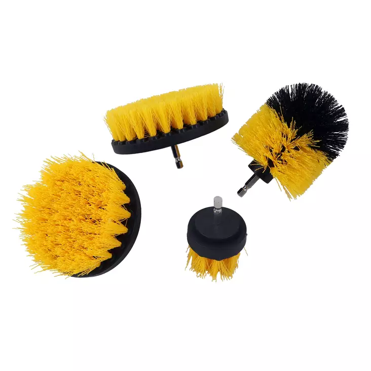 Borrmaskinsborstset 4 delar - Bilvårdsprodukter - 6418536019641 - 1