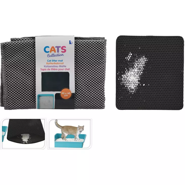 Hiekkalaatikon alusmatto 43x48cm - Kattströ och kattlådor - 8720573256421 - 1