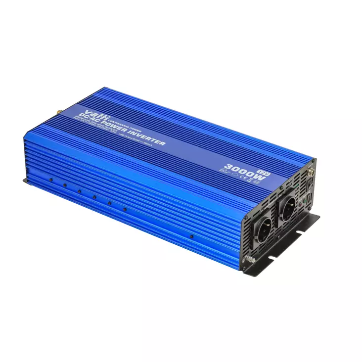 Spänningsomvandlare sinusvåg 3000W 12V Vatti - Inverterare och strömomvandlare - 6438168105611 - 1