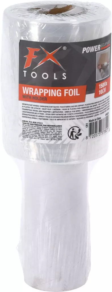 Kiristekalvo 150m x 10cm k=C3=A4sipidikkeell=C3=A4 - Förpackning och paketering - 8720573373821 - 1