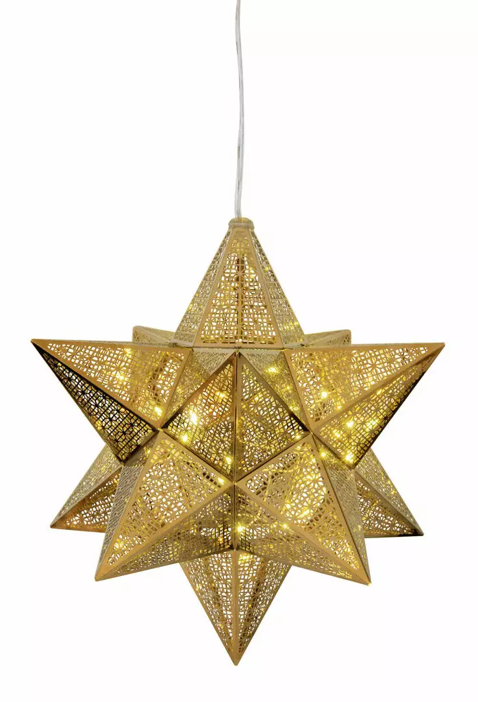 Koristevalo t=C3=A4hti Laura kulta 22 cm ip20 - Ljussmycken och ljusfigurer - 6435200288981 - 1