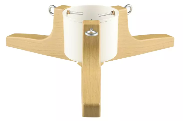 Kuusenjalka Woody valkoinenpuu 1 - Julgranar - 6410413198401 - 1