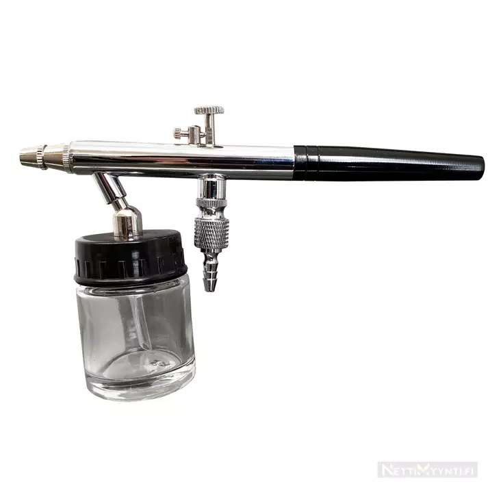 Airbrush med behållare nedtill - Tryckluftpistoler och -sprutor - 6438168100531 - 1