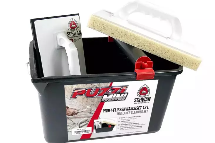 Laatoittajan pesusetti Schwan - Handverktyg - 4022307149301 - 1