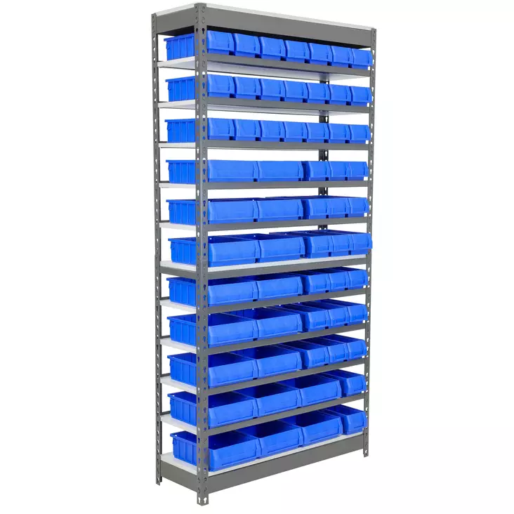 Lokerikkohyllykk=C3=B6 183 cm - Lagerhyllor och -lådor - 9312900946151 - 1