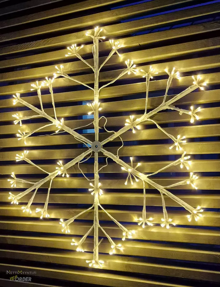 Snöflinga LED 288 Ø 80cm - Dekorationsljus - 8719987685811 - 1