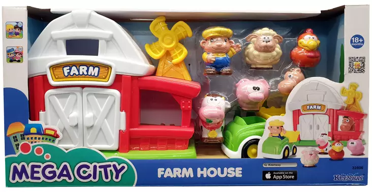 Bondgård Keenway Mega City - Lekset - 8521328061 - 2