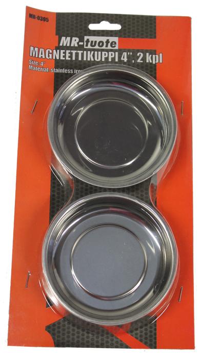 Magneettikuppi  4" 2kpl - Andra handverktyg - 6430013064111 - 1