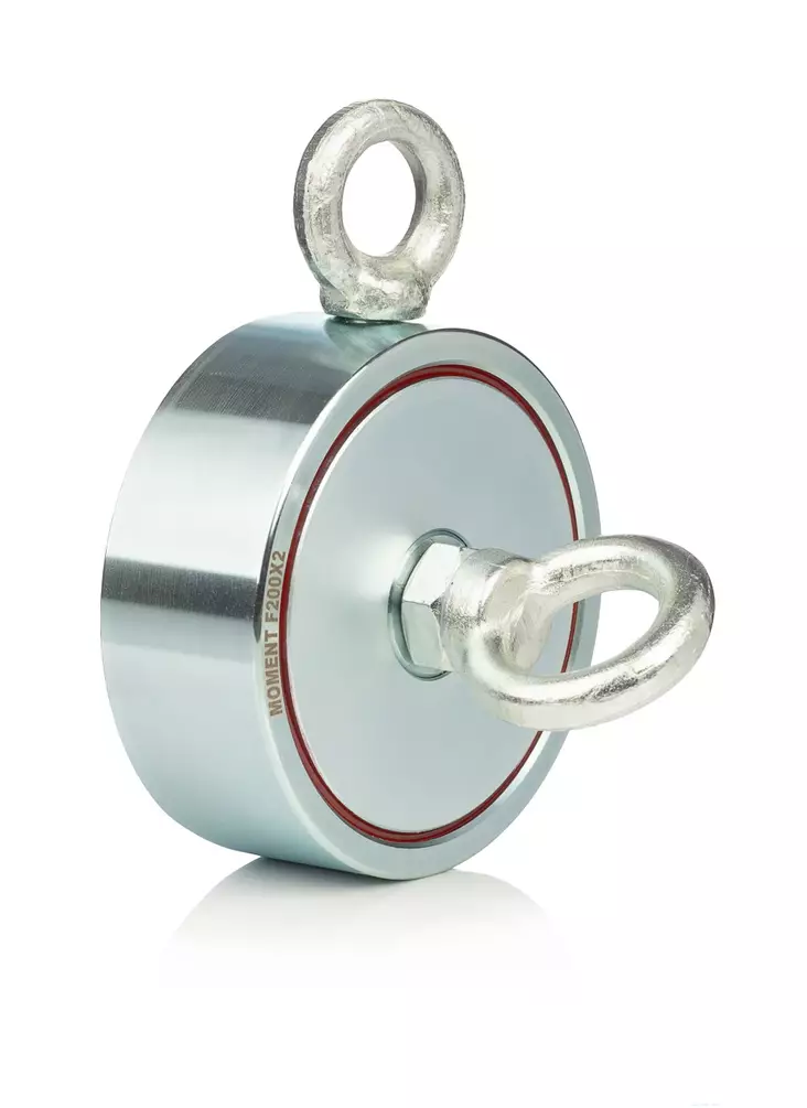 Supermagneetti Moment F200X2 2 puoleinen p=C3=A4=C3=A4kuva - Metalldetektorer och supermagneter - 6438014227351 - 1