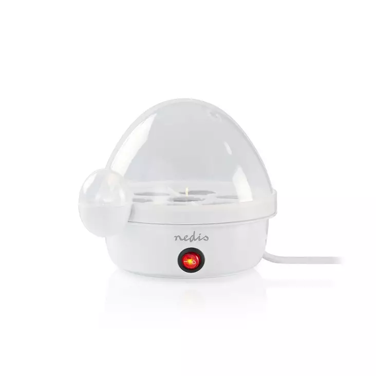 Äggkokare | 7 ägg | Mätglaset | Varningssignal | Automatisk avstängning | Vit - Dagliga köksartiklar - 5412810268221 - 1