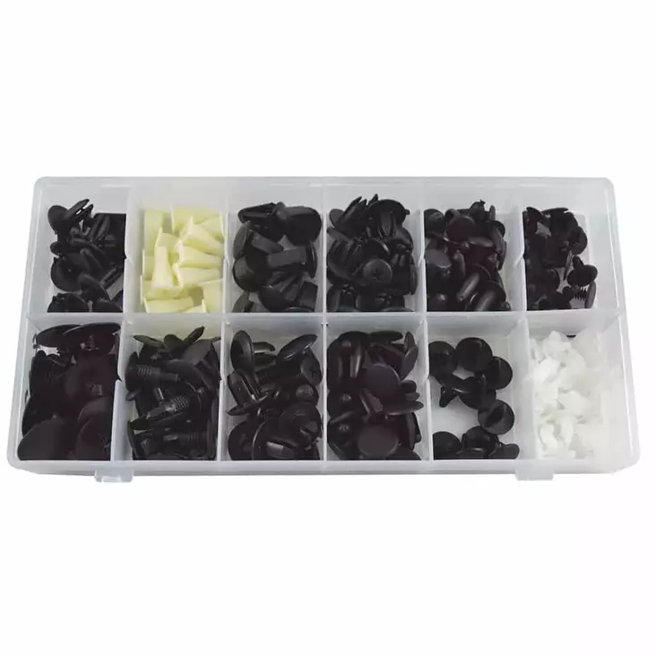 Muoviklipsisetti Mazda 190 kpl JBM - Kaross- och klädselfästen - 8435034528961 - 1