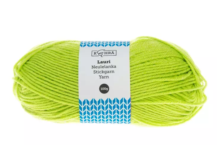 Sukkalanka Lauri 100 g limenvihre=C3=A4 - Trådar och sybehör - 6410412900401 - 1