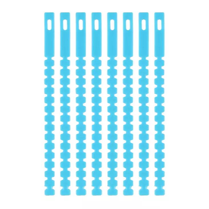 Nippuside silikoni 9x164 mm 8kpl - Fästen och skruvar - 6410416021621 - 1