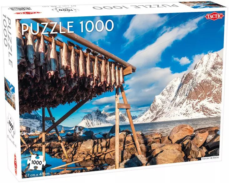 Pussel Fish on the Racks 1000 bitar - Pussel - 6416739586731 - 1