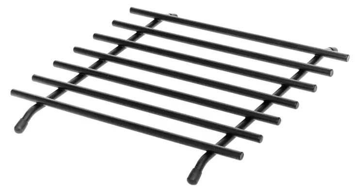 Pannunalunen metallia 24 x 24 cm musta - Dagliga köksartiklar - 6410412953681 - 1