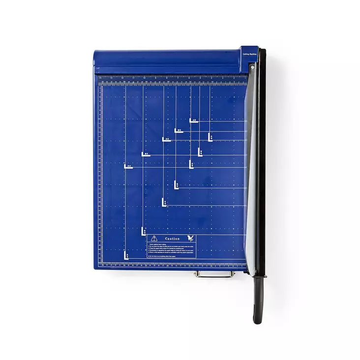 Dokumentförstörare | Max. skärstorlek: 297 x 420 mm | Typ av kniv: Metall | Metall | Blå / Svart - Skrivbordstillbehör - 5412810268641 - 1