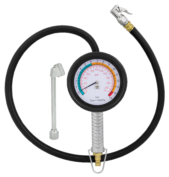 Luftpåfyllare Pro - Däcktrycksmätare - 6420286011011 - 1