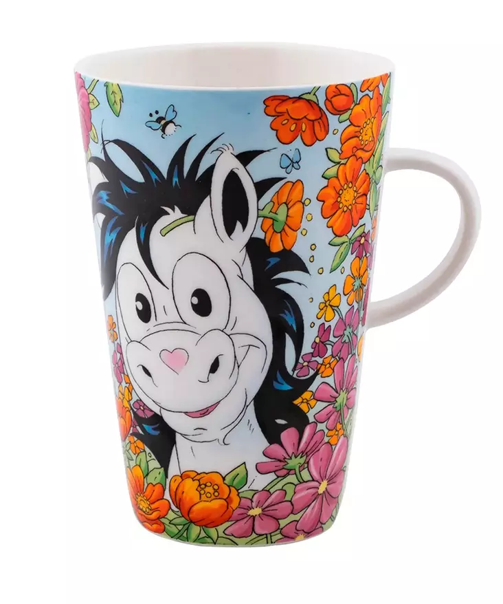 Polle Lattemugg Blomsteräng - Kaffe- och teserviser - 6416550225291 - 1