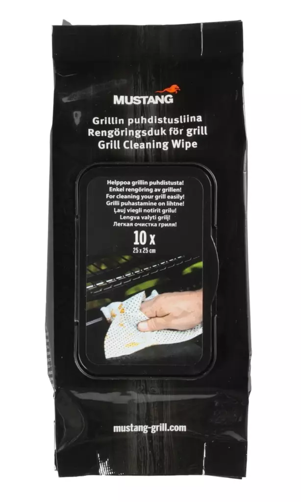 Puhdistusliina Mustang 10 kpl - Grilltillbehör - 6410412502131 - 1