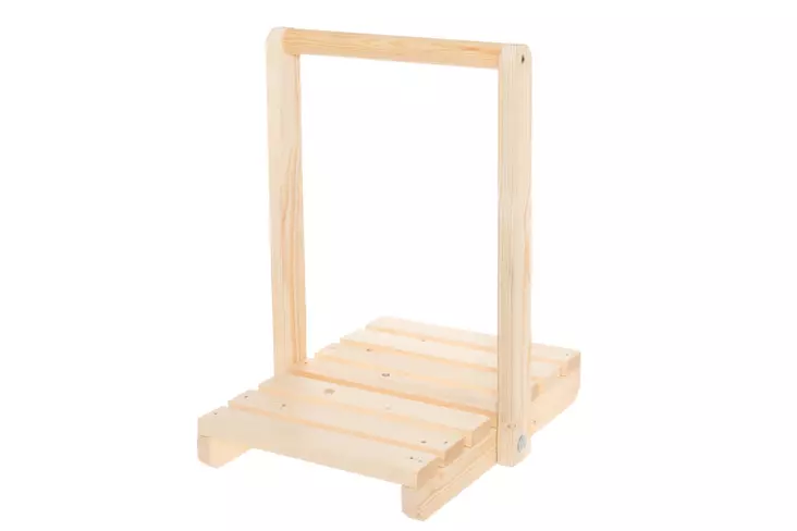 Vedbärare i trä, fällbar - Eldstäder och kaminer - 6410413232631 - 1