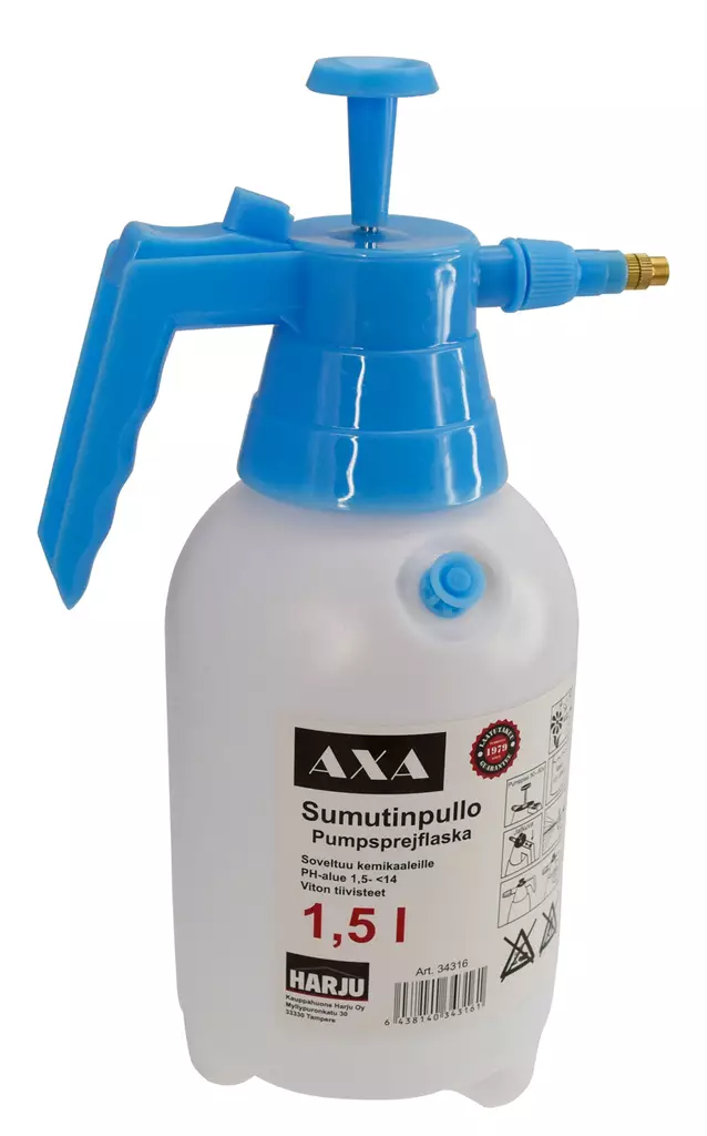 Puutarharuisku kemikaaleille 1 L - Färgsprutor - 6438140343161 - 1