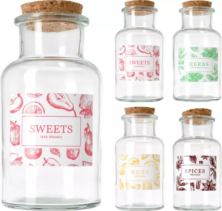 S=C3=A4ilytyspullo korkilla 240ml - Matfrysning och konservering - 8720573205641 - 1