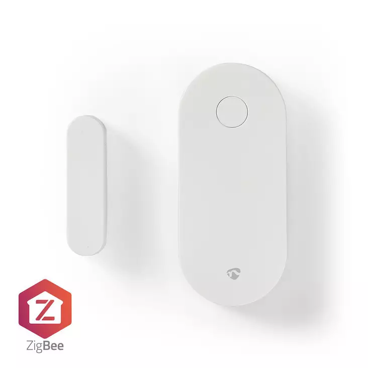 SmartLife Dörrfönstersensor | Zigbee 3.0 | Batteridriven | Android / IOS | Vit - Larm och sensorer - 5412810329441 - 1
