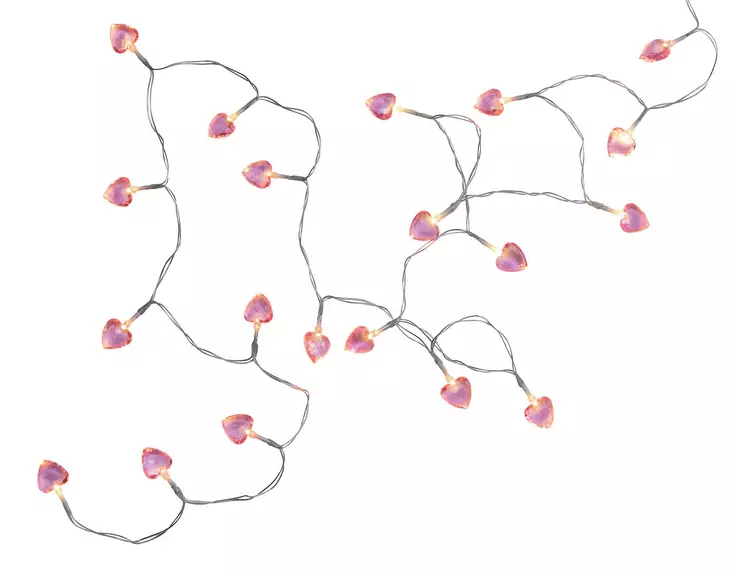 Timanttisyd=C3=A4nsarja 20 LED Roosa Nauha - Ljusslingor - 6435200282361 - 1