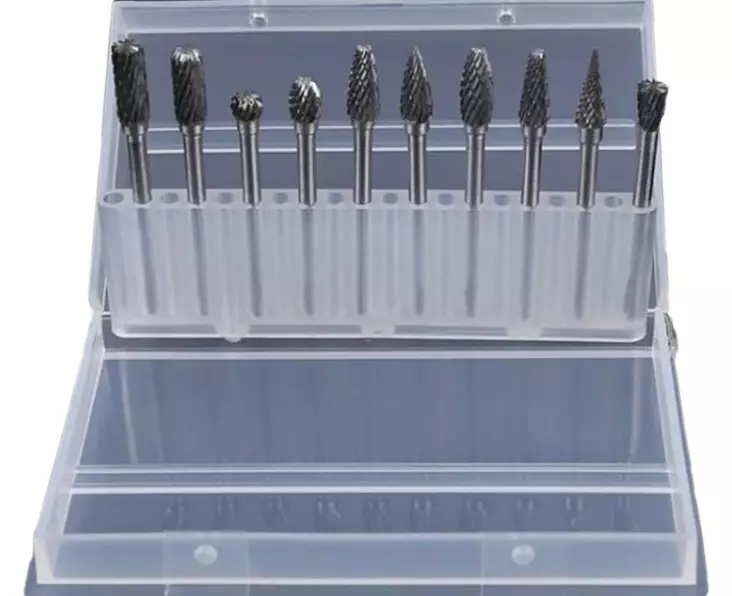 Hårdmetall fil Double cutX 10 st - Specialblad och borrar - 6438014320311 - 1