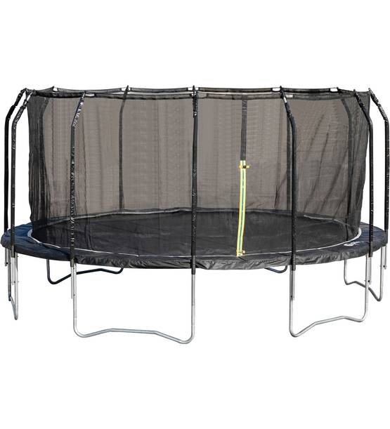 Trampoliini turvaverkolla 5 m pyöreä - Studsmattor - 6438014219851 - 1