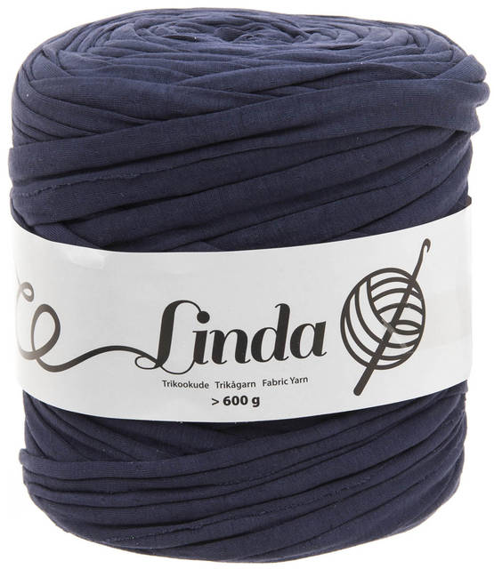 Trikookude Linda tummansininen - Trådar och sybehör - 6410412931351 - 1