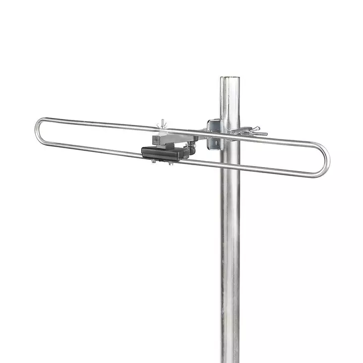 Utomhus DAB + Antenna | Passiv | Mottagningsområde: 0-50 km | Förstärkning: 4 dB | Aluminium - Utomhusantenner - 5412810307371 - 1